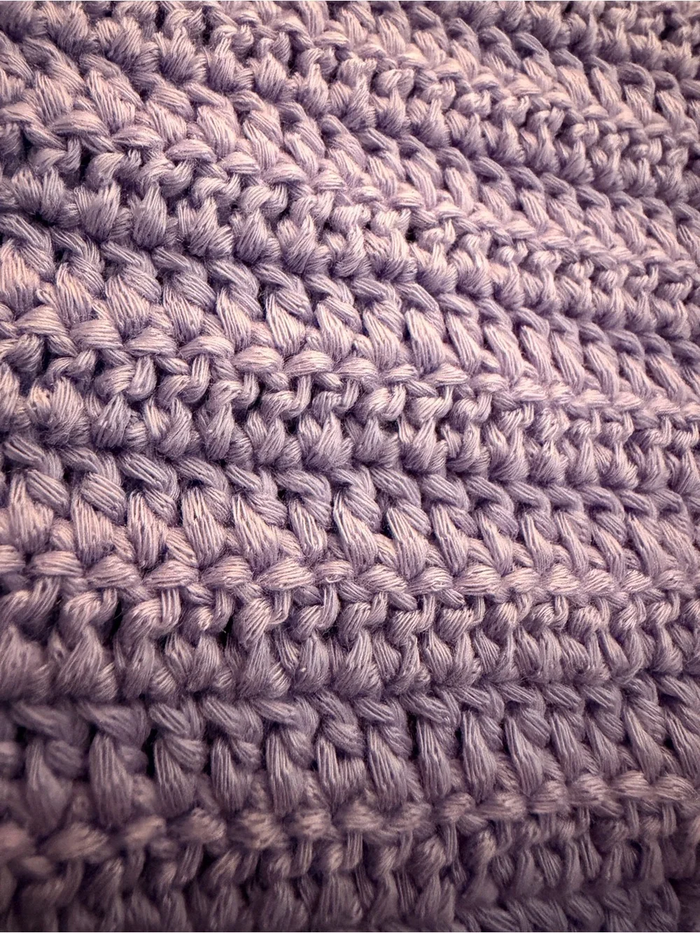 ASOS Weekday triangle crochet bikini bottom purple NWOT